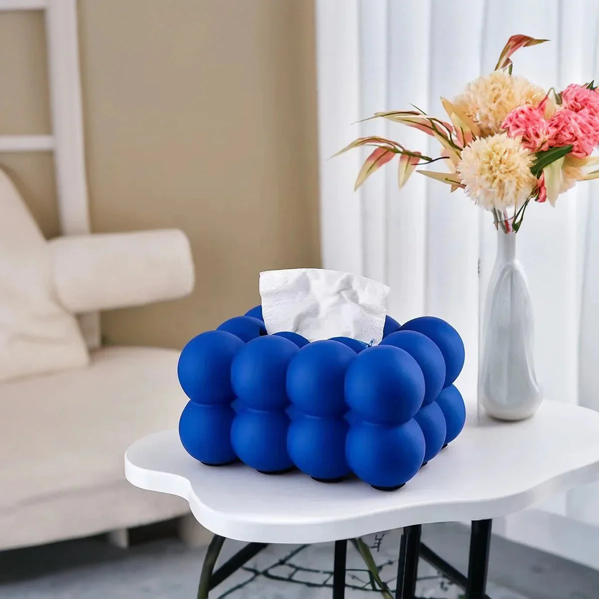 Modern Tissue Box Bubbled Design 0