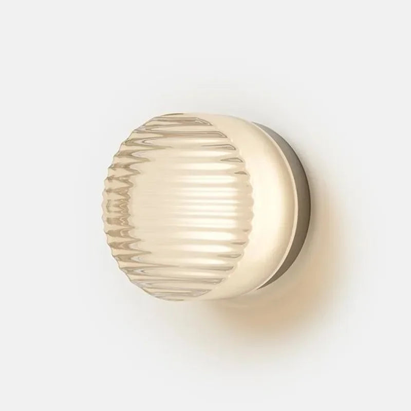 Modern Vägglampa Rund Design för Inomhusbruk - Sänglampa Vägg eller Badrumslampa Vägg 0