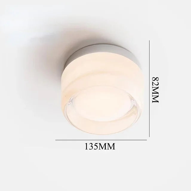 Modern Vägglampa Rund Design för Inomhusbruk - Sänglampa Vägg eller Badrumslampa Vägg 8