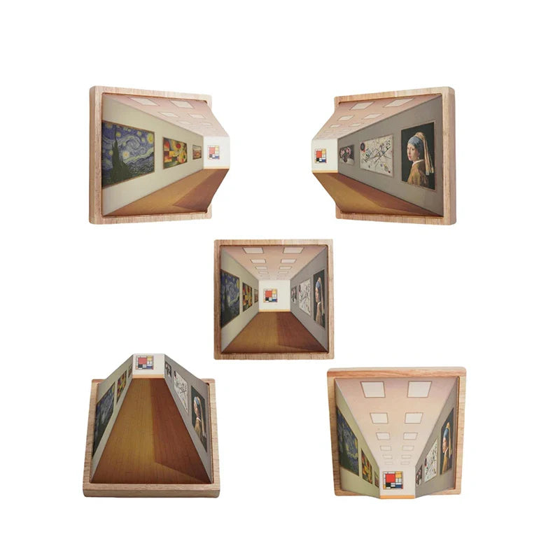 Moderna LED-lampa 3D Väggkonst för Heminredning 2