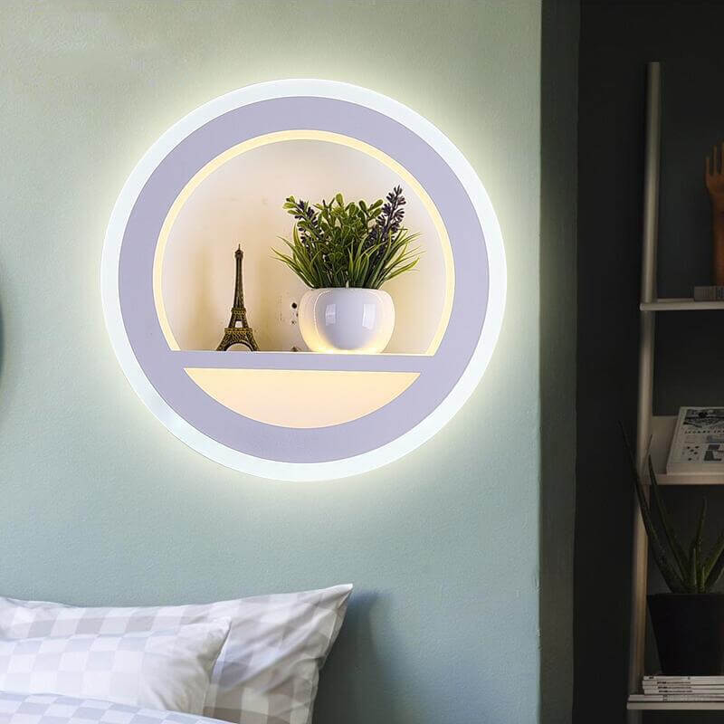 Moderna LED Vägglampor i Akryl 3