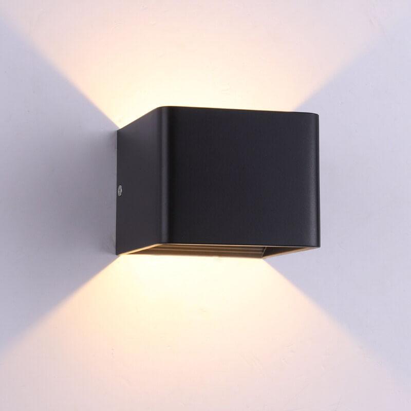 Moderna Mini Vägglampa Fyrkantig 3