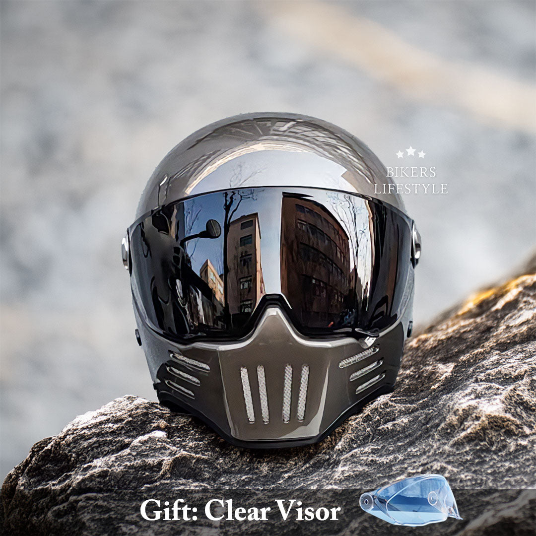 Motorcykelhjälm Grand Tour Full Face 1