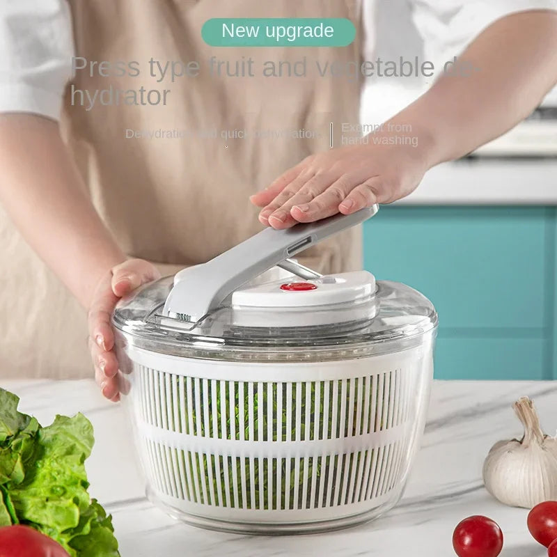 Multifunktionell Grönsakstvätt och Sallad Spinner 0