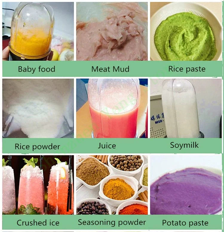 Multifunktionell Mini Juicer Blender 4