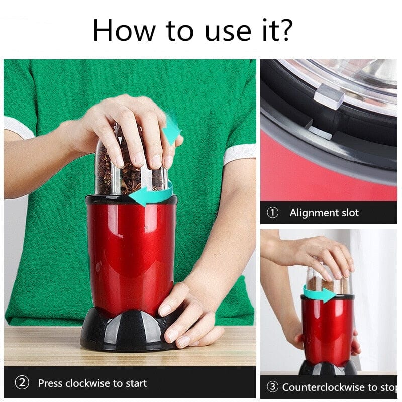 Multifunktionell Mini Juicer Blender 5