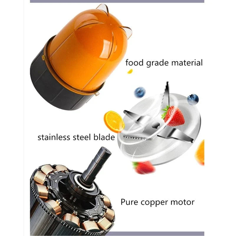 Multifunktionell Mini Juicer Blender 6