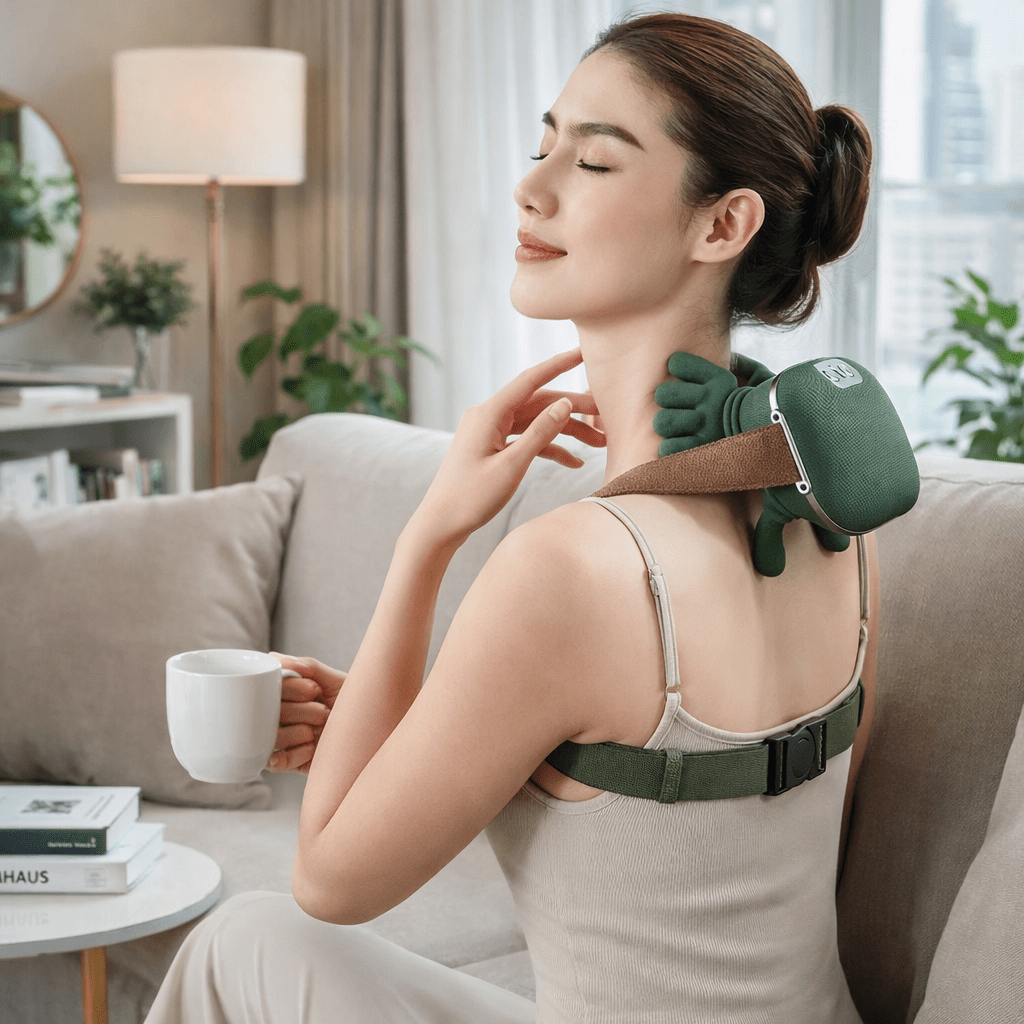 Nackmassageapparat 4D med Värmefunktion 2