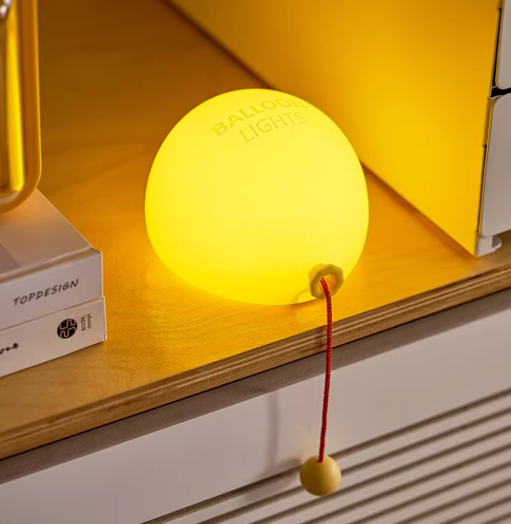 Nattlampa Ballong Med Mjuk Glöd 3