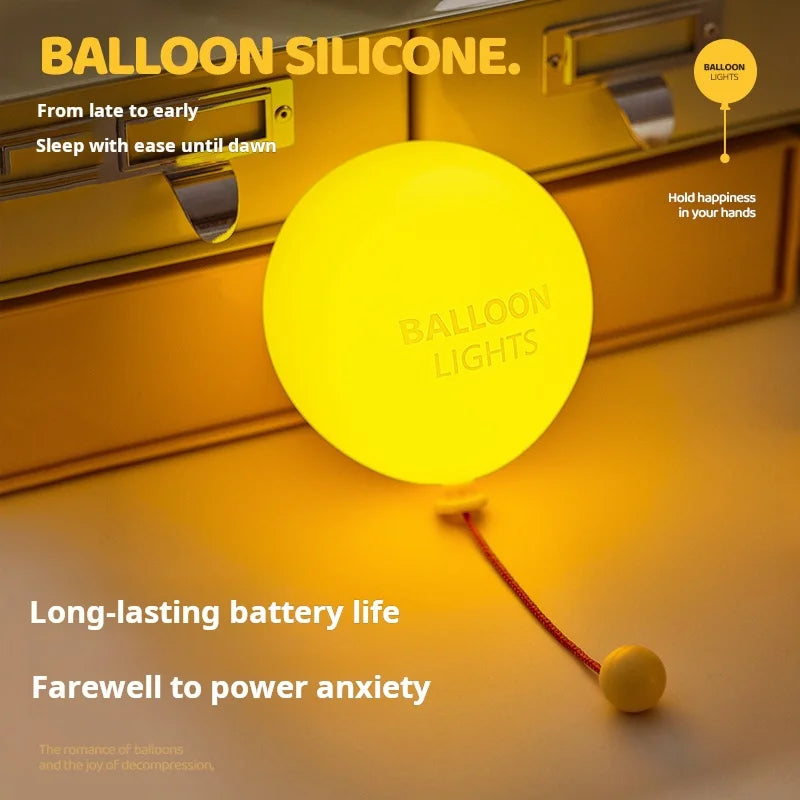 Nattlampa Ballong Med Mjuk Glöd 6