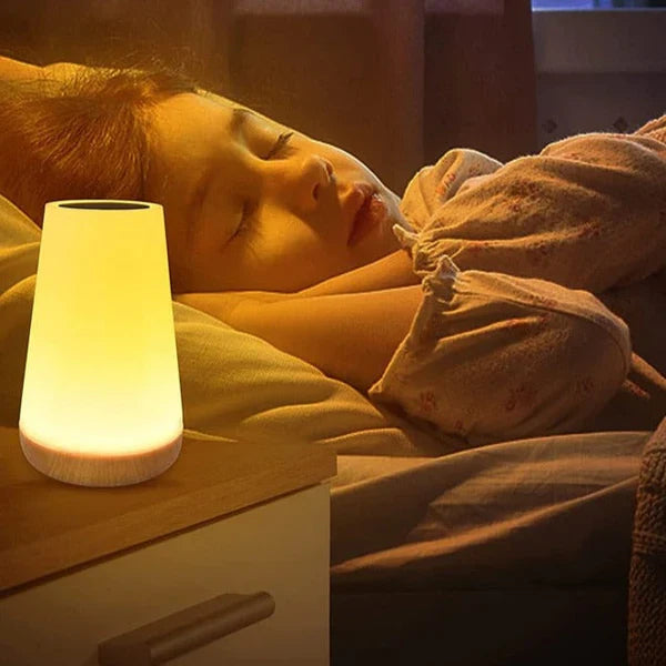 Nattlampa Med Touchsensor Modern Design För Hemmet 4