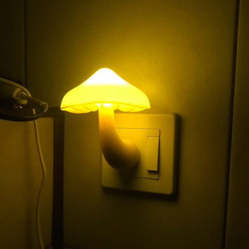 Nattljus Svamp LED för Hemmet 7
