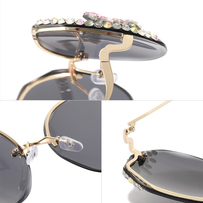 Översized Chic Solglasögon