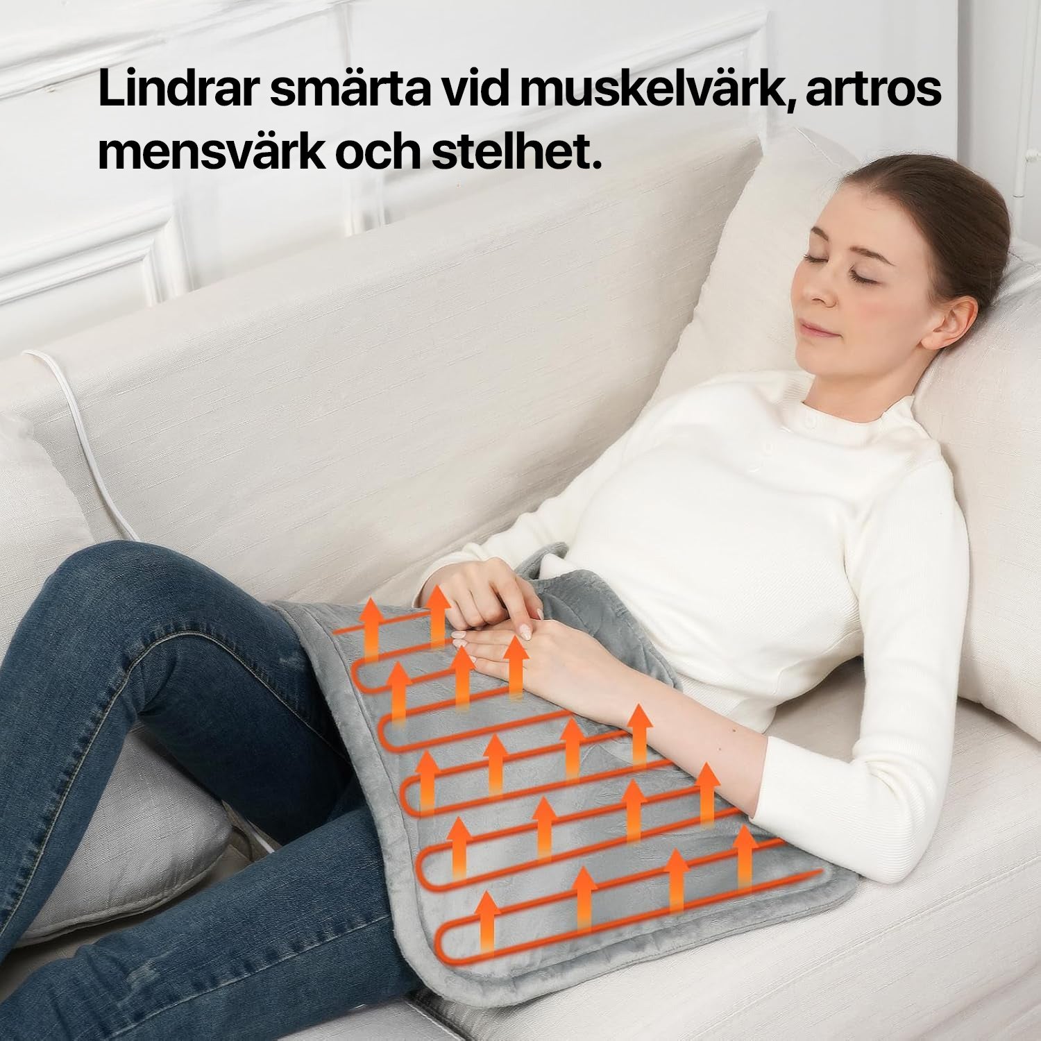 Niskan ja Hartioiden Lämmitystyyny Ergonomisella Muotoilulla 2