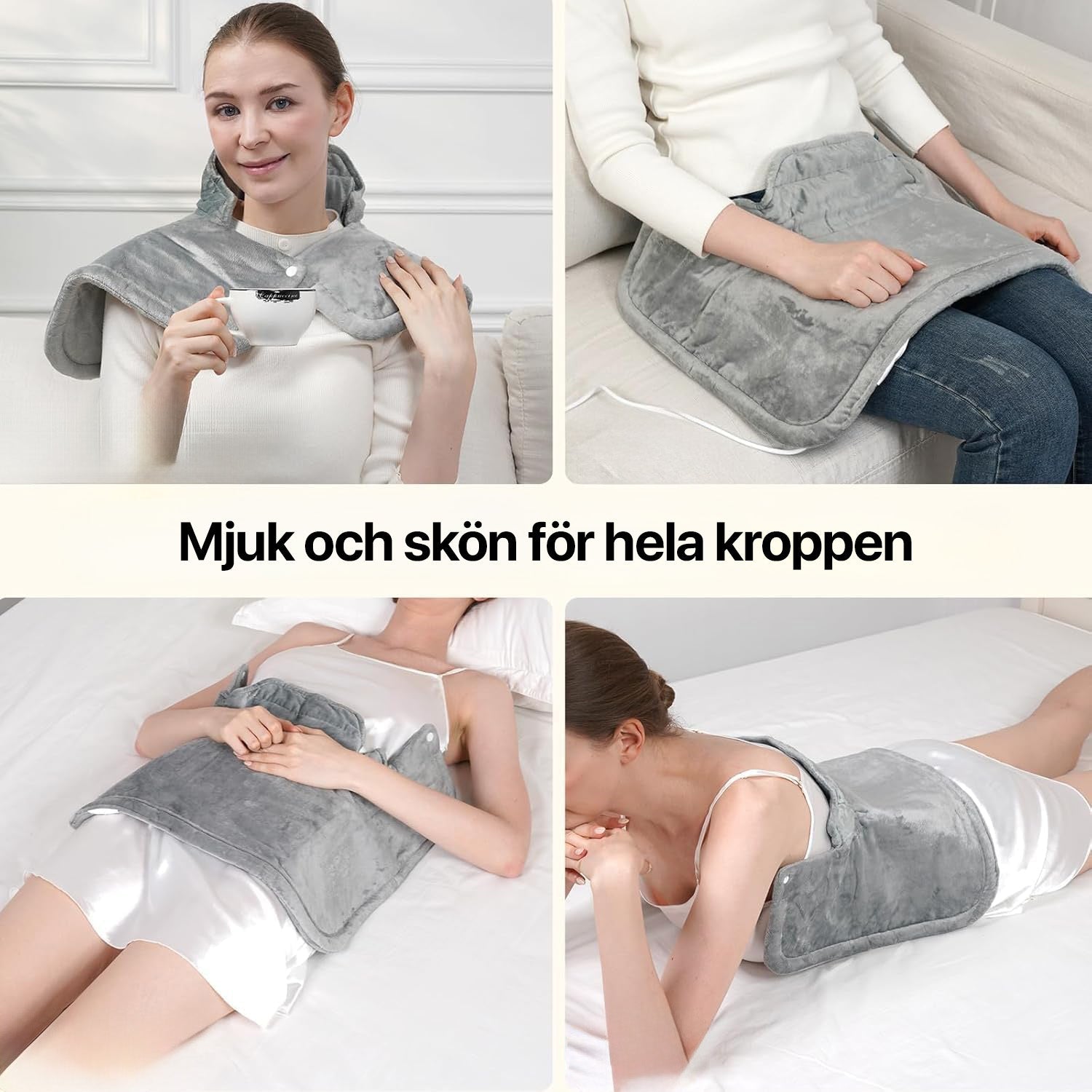 Niskan ja Hartioiden Lämmitystyyny Ergonomisella Muotoilulla 4