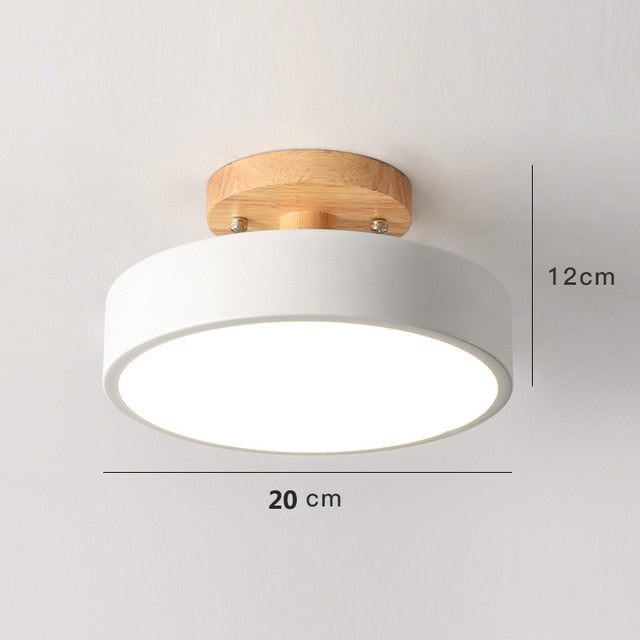 Nordisk LED-taklampa Färgglad Triangel 0
