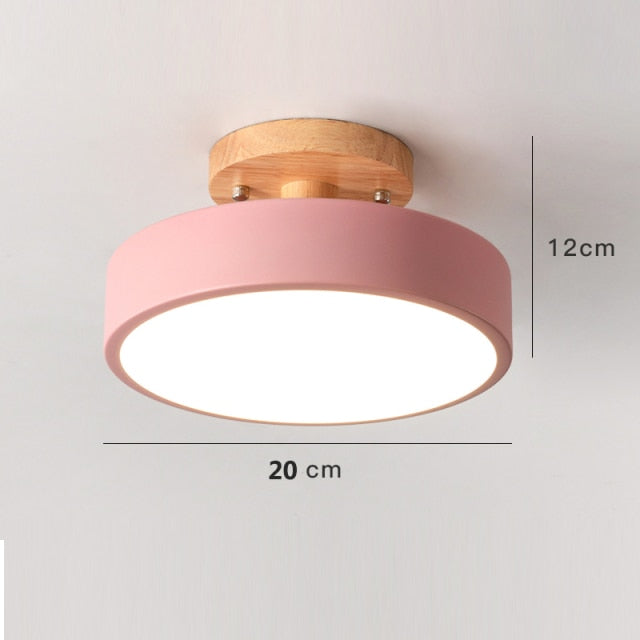 Nordisk LED-taklampa Färgglad Triangel 10