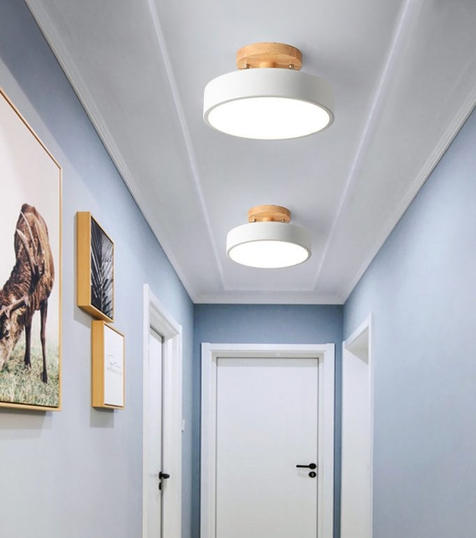 Nordisk LED-taklampa Färgglad Triangel 2