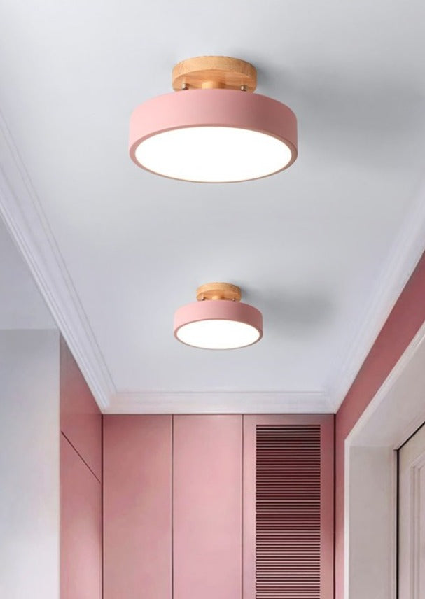 Nordisk LED-taklampa Färgglad Triangel 6