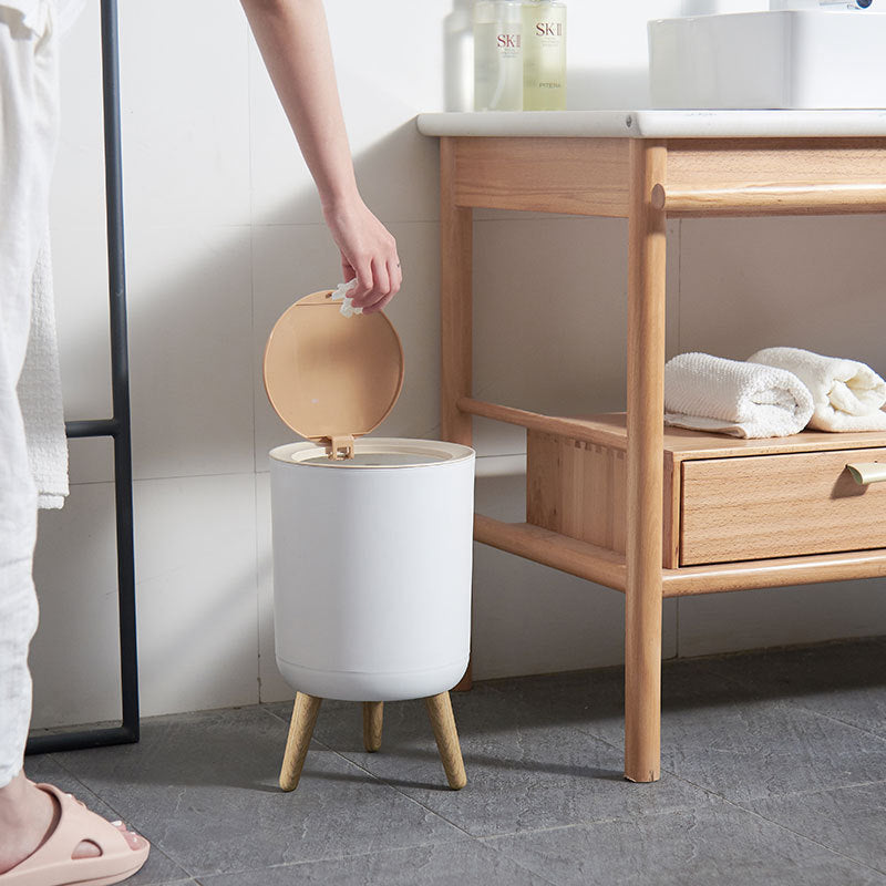 Nordisk Stil Papperskorg Med Lock 1