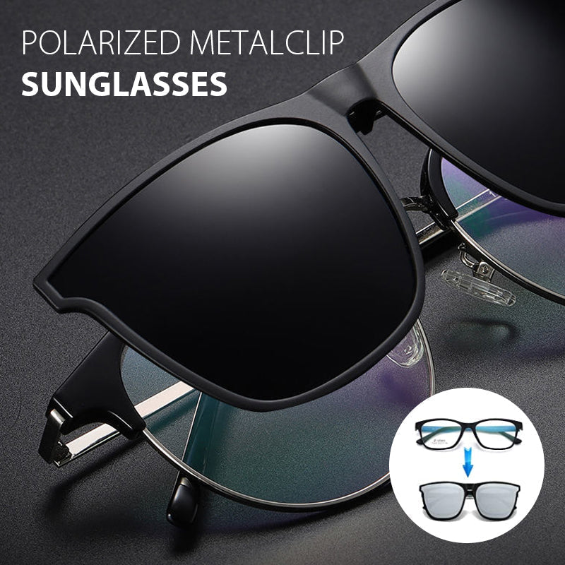 Nya Polariserade Solglasögon Clip-On för Män och Kvinnor 0