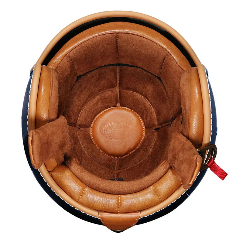 Öppen Ansiktshjälm Retrodesign 5