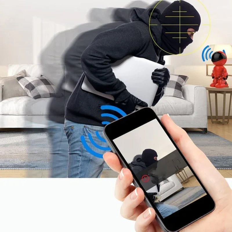 Övervakningskamera Wifi Utomhus Med Rörelsedetektering För Hemövervakning 1