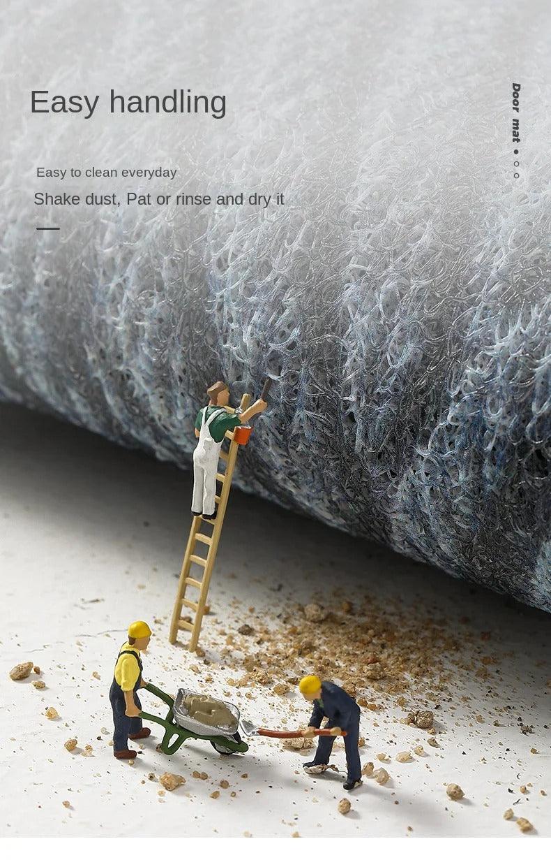 PVC Dörrmatta för Inomhus och Utomhus i Nordisk Stil 8