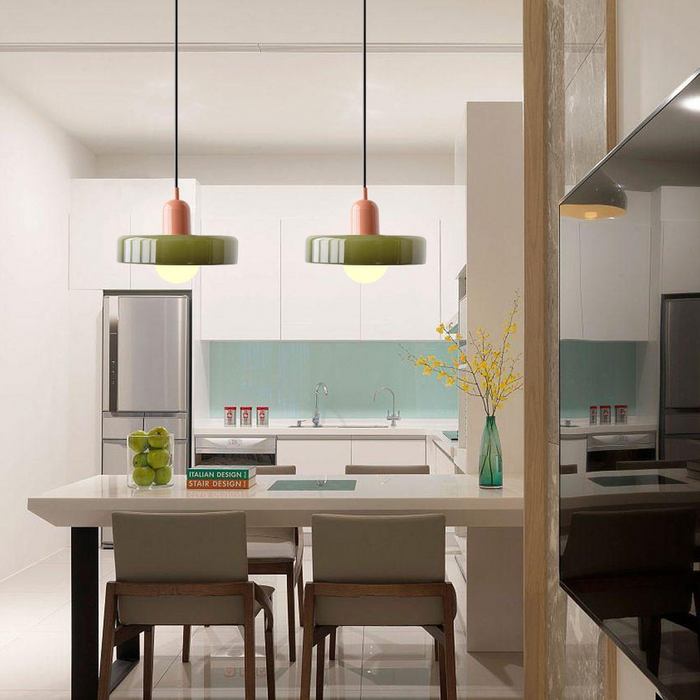 Pendellampa Kök Färgglad Geometrisk Design för Vardagsrum och Matsal 2