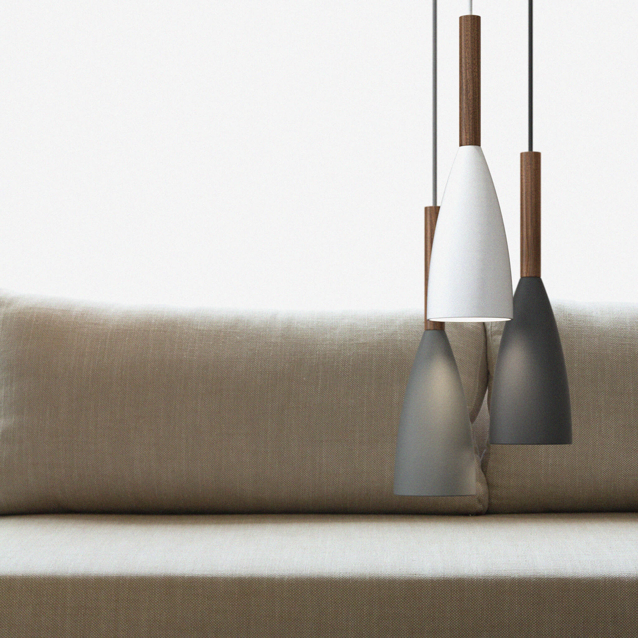Pendellampa Slim Modern Design 1