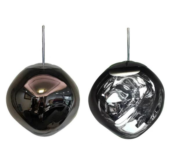 Pendellampa Taklampa Vardagsrum Skandinavisk Design Glas 3