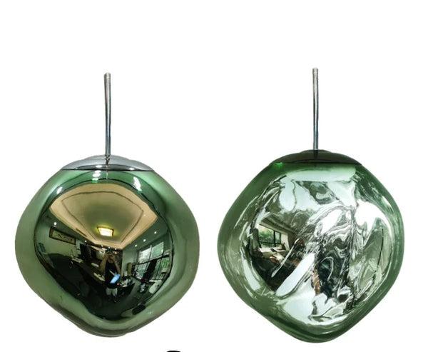 Pendellampa Taklampa Vardagsrum Skandinavisk Design Glas 5