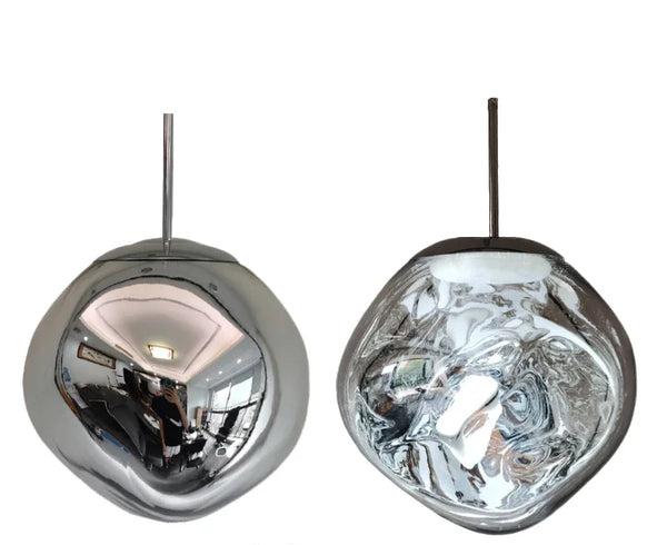 Pendellampa Taklampa Vardagsrum Skandinavisk Design Glas 6