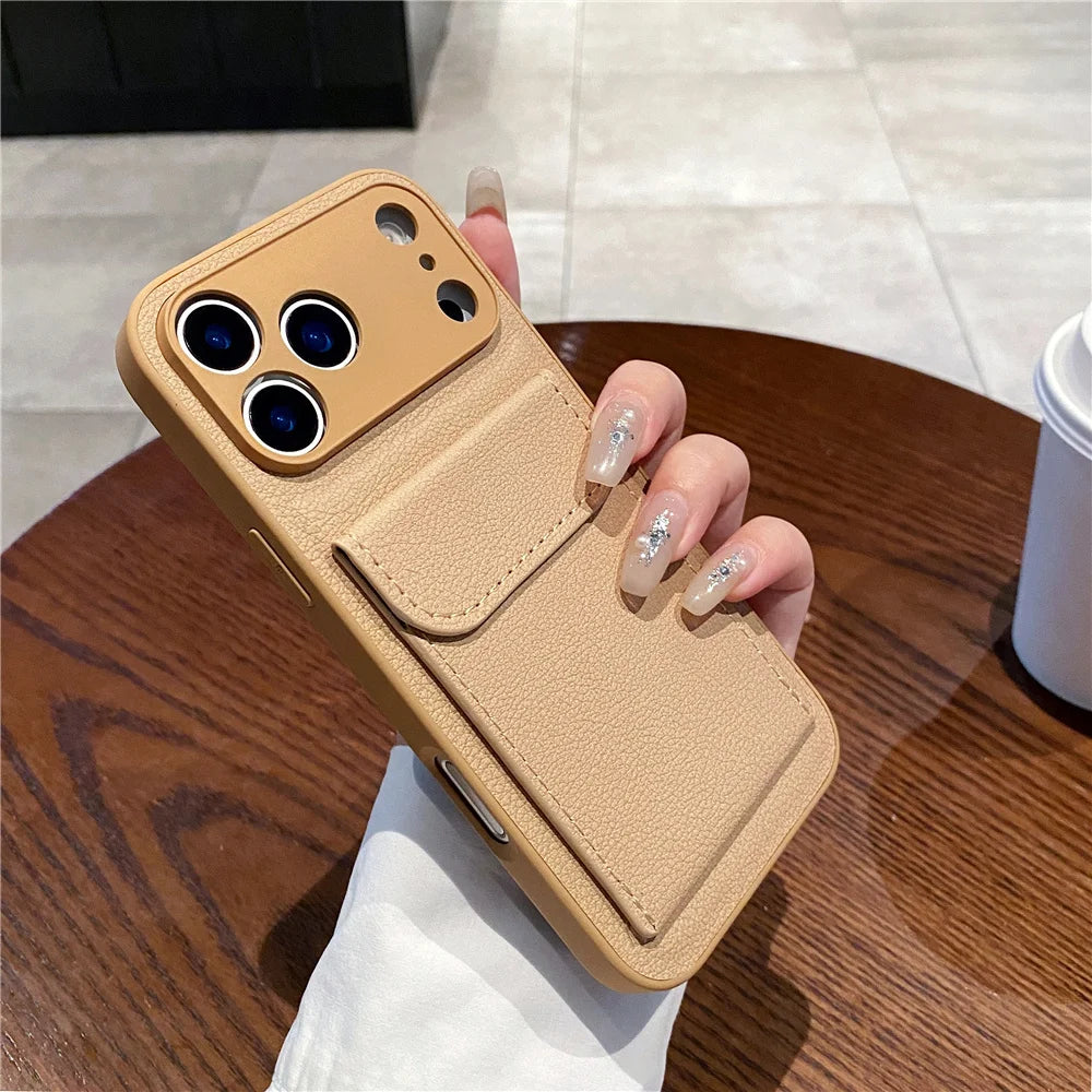 Plånboksfodral för iPhone med kortfack 1