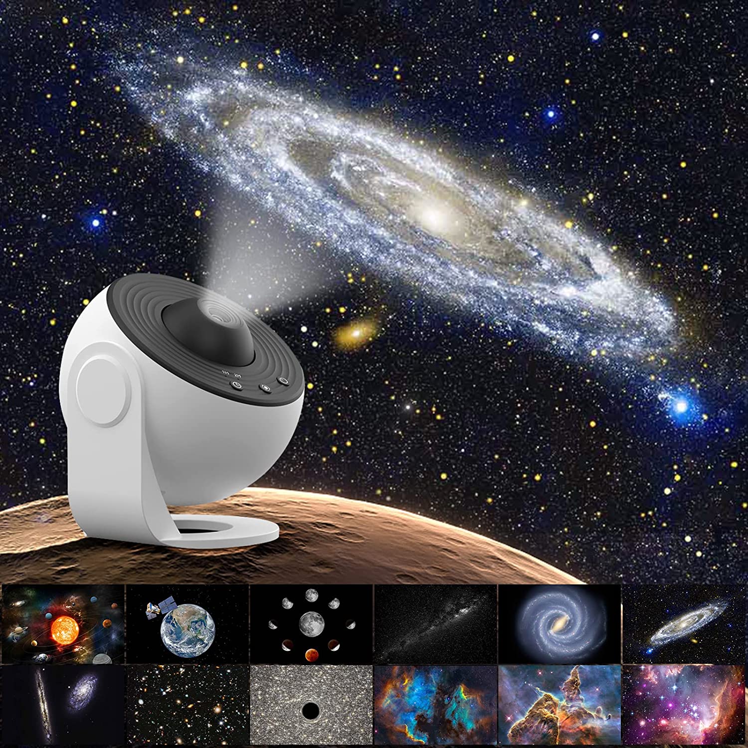 Planetarium-projektor för Hemmet 360° Roterbar 0