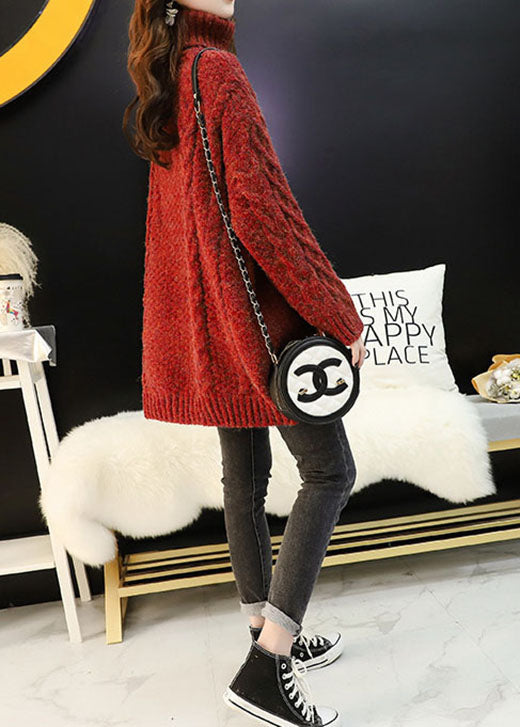 Plus Size Knitted Sweater for Winter 3