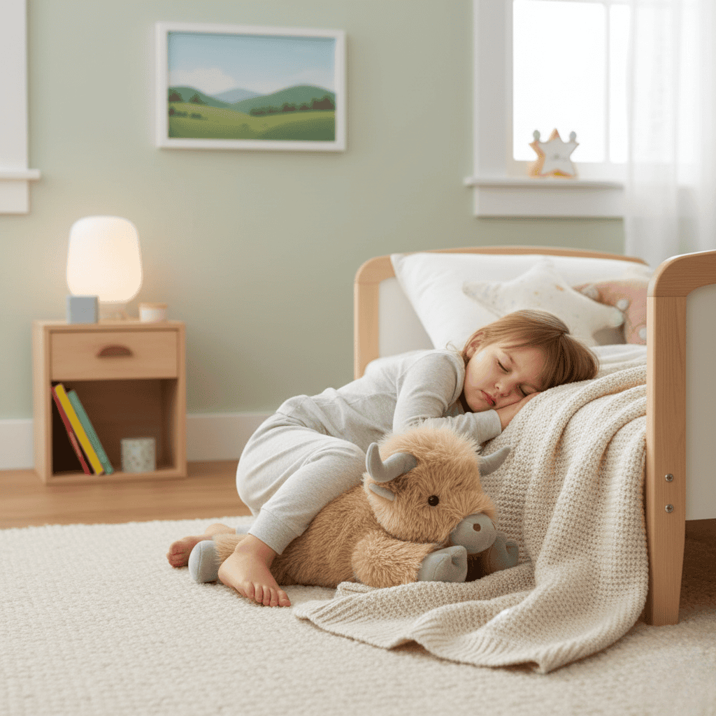 Plyschleksak Highland Cattle Charmig Mjuk Djurkompis 3