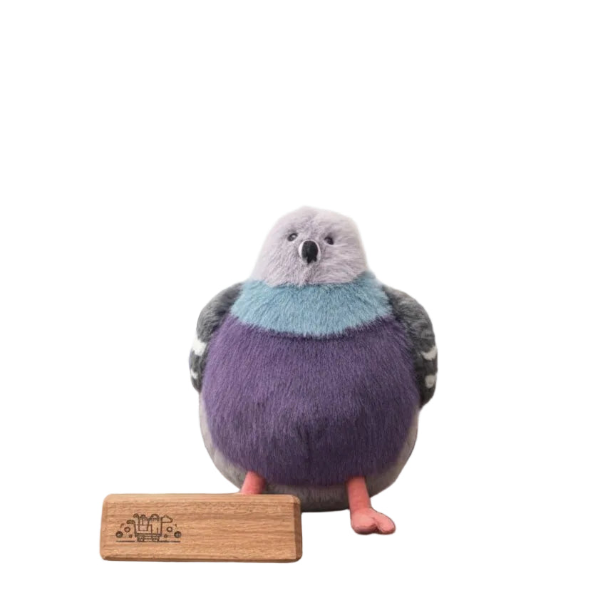 Plyschleksak för barn Fluffig Pigeon 0