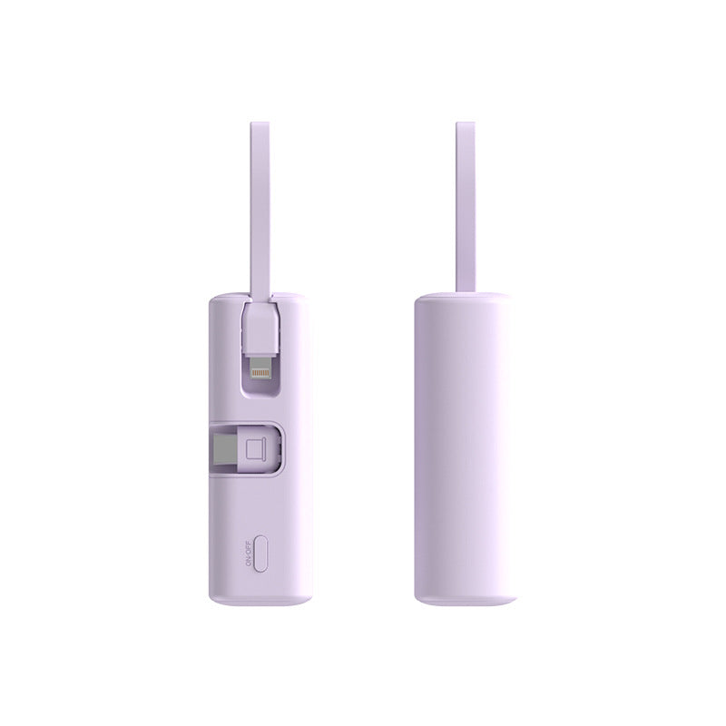 Powerbank 20000mAh med Integrerad Kabel och Snabbladdning för Mobila Enheter 3