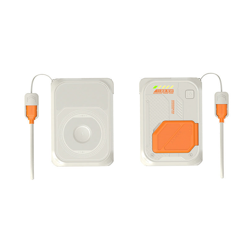 Powerbank 20000mAh med Snabbladdning och Integrerad Kabel 1