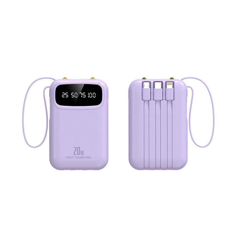 Powerbank 20000mAh med Snabbladdning och LED-display för Mobilanvändning 3