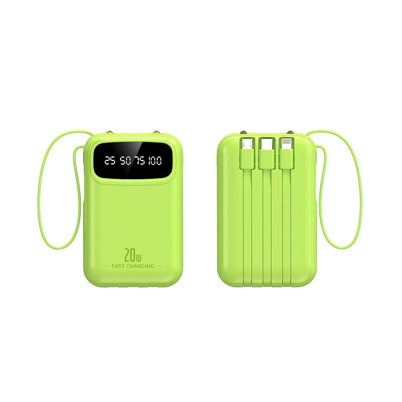 Powerbank 20000mAh med Snabbladdning och LED-display för Mobilanvändning 4