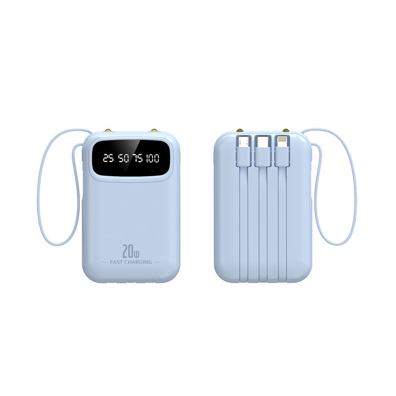 Powerbank 20000mAh med Snabbladdning och LED-display för Mobilanvändning 6