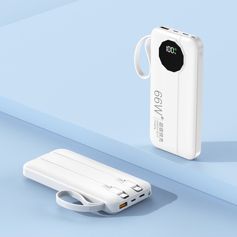 Powerbank med digital laddningsdisplay och hög kapacitet 0