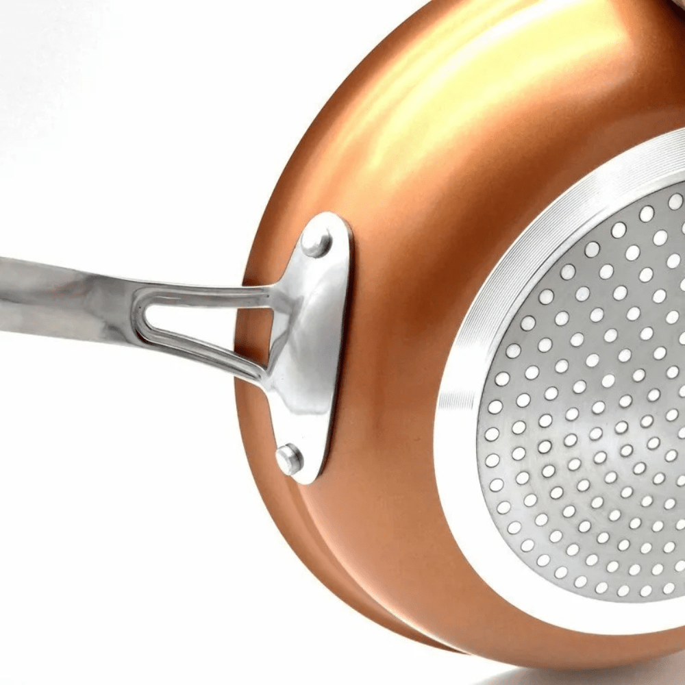 Professionell Kopparpanna med Non-Stick Beläggning 5