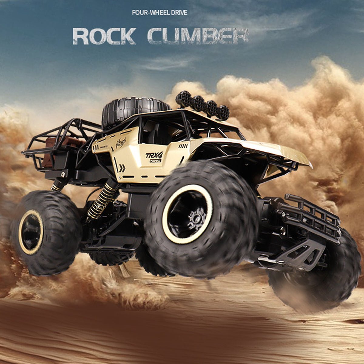 RC Monstertruck 6WD Offroad med LED-ljus 3