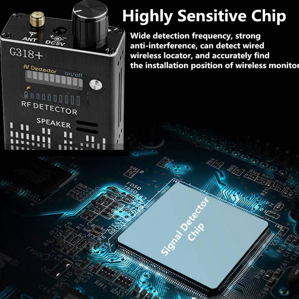RF Signal Detektor för Dolda Enheter 7