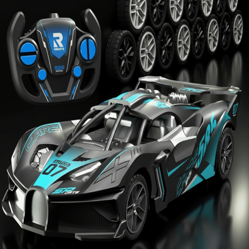 Radiostyrd Bil Barn 1:18 Driftbil med Robust Design och Användarvänlig Fjärrkontroll 12