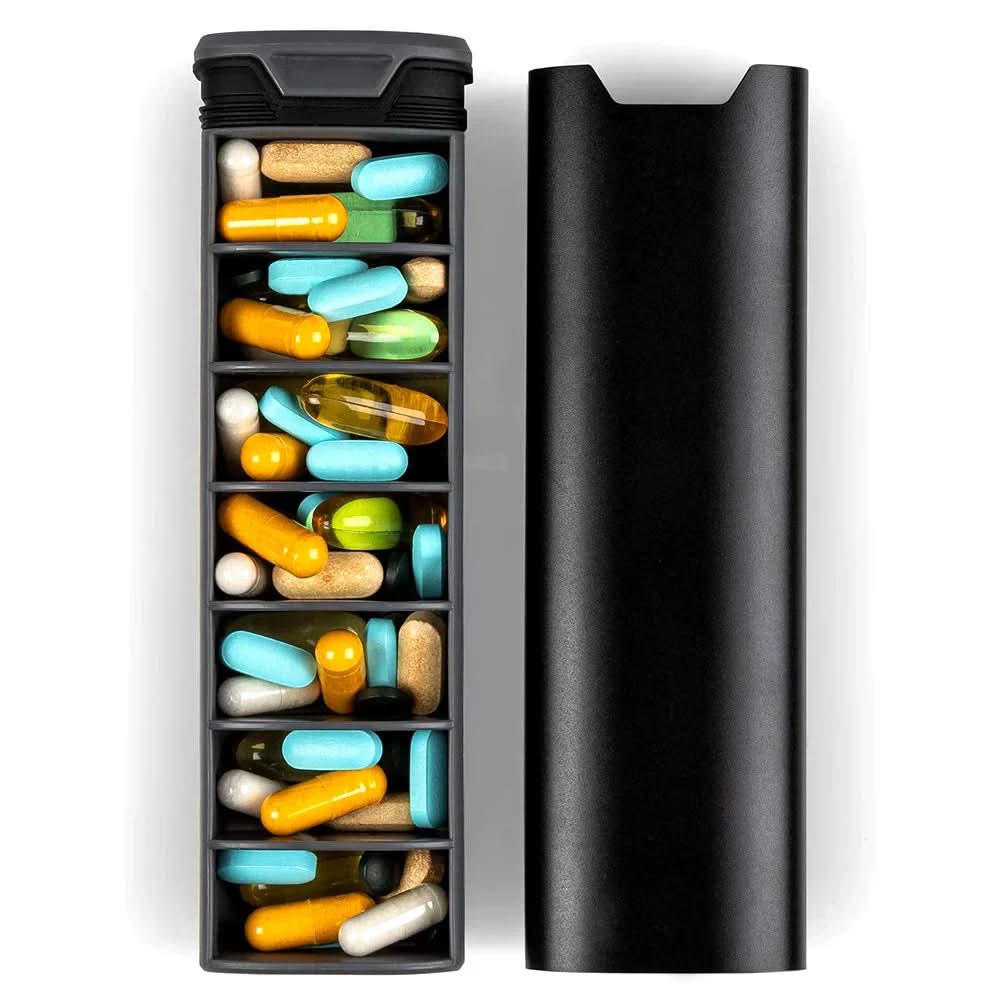 Rese Pillerorganisator med 7 Fack Kompakt Design 3