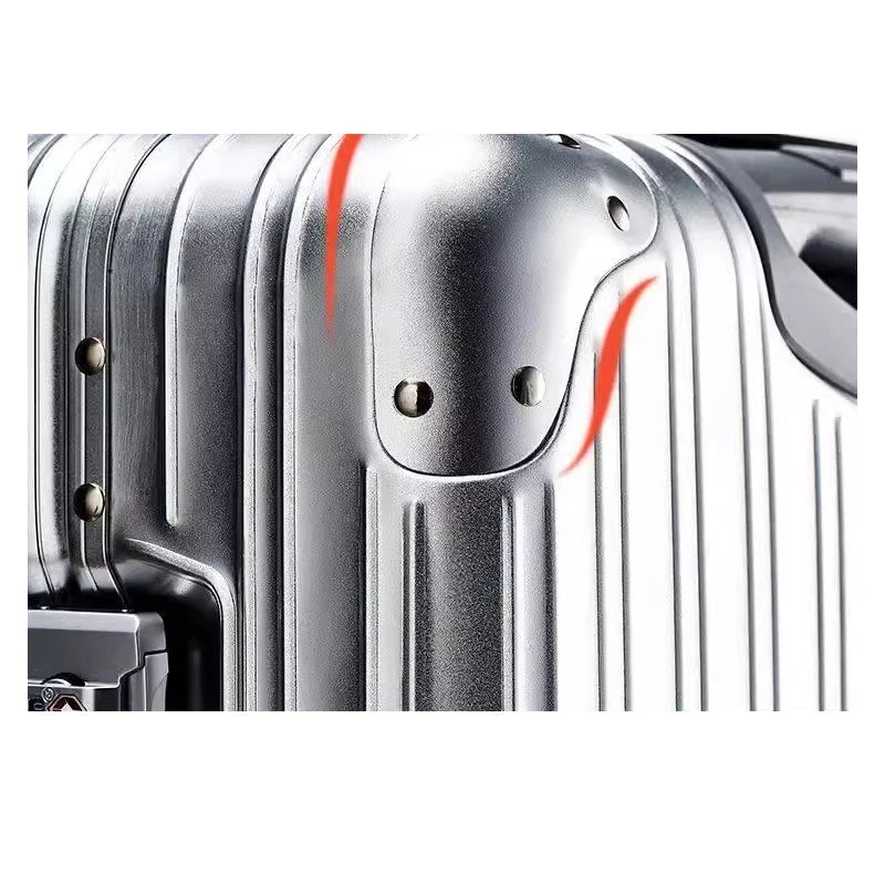 Resväska i Aluminium-Magnesium med Hårt Skal 1